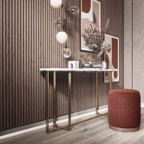 Плинтус под покраску с подсветкой Cosca Decor Экополимер PX033 2000×100×18