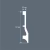 Плинтус под покраску Cosca Decor Экополимер PX047 2000×112×20