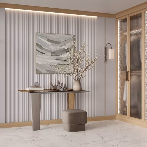 Плинтус под покраску Cosca Decor Экополимер PX047 2000×112×20