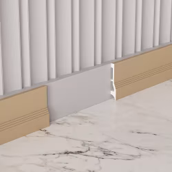 Плинтус под покраску Cosca Decor Экополимер PX047 2000×112×20