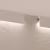 Плинтус под покраску с подсветкой Cosca Decor Экополимер PX051 2000×60×19 фото в интерьере