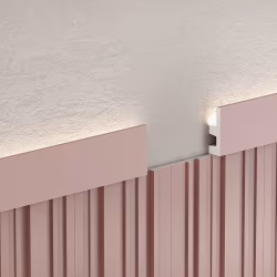 Плинтус под покраску с подсветкой Cosca Decor Экополимер PX051 2000×60×19