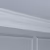Молдинг под покраску Cosca Decor MX001 2000×26×12 фото в интерьере