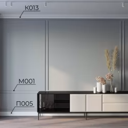 Молдинг под покраску Cosca Decor MX001 2000×26×12