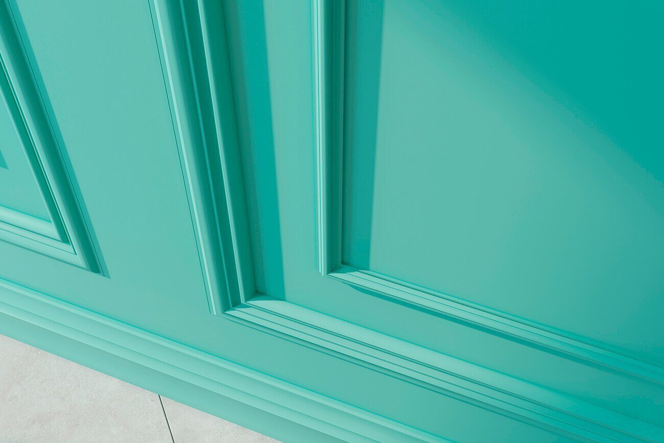 Молдинг под покраску Cosca Decor MX001 2000×26×12 фото в интерьере