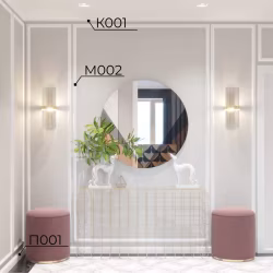 Молдинг под покраску Cosca Decor MX002 2000×40×17