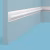 Молдинг под покраску Cosca Decor MX002 2000×40×17