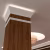 Молдинг под покраску Cosca Decor MX002 2000×40×17 фото в интерьере
