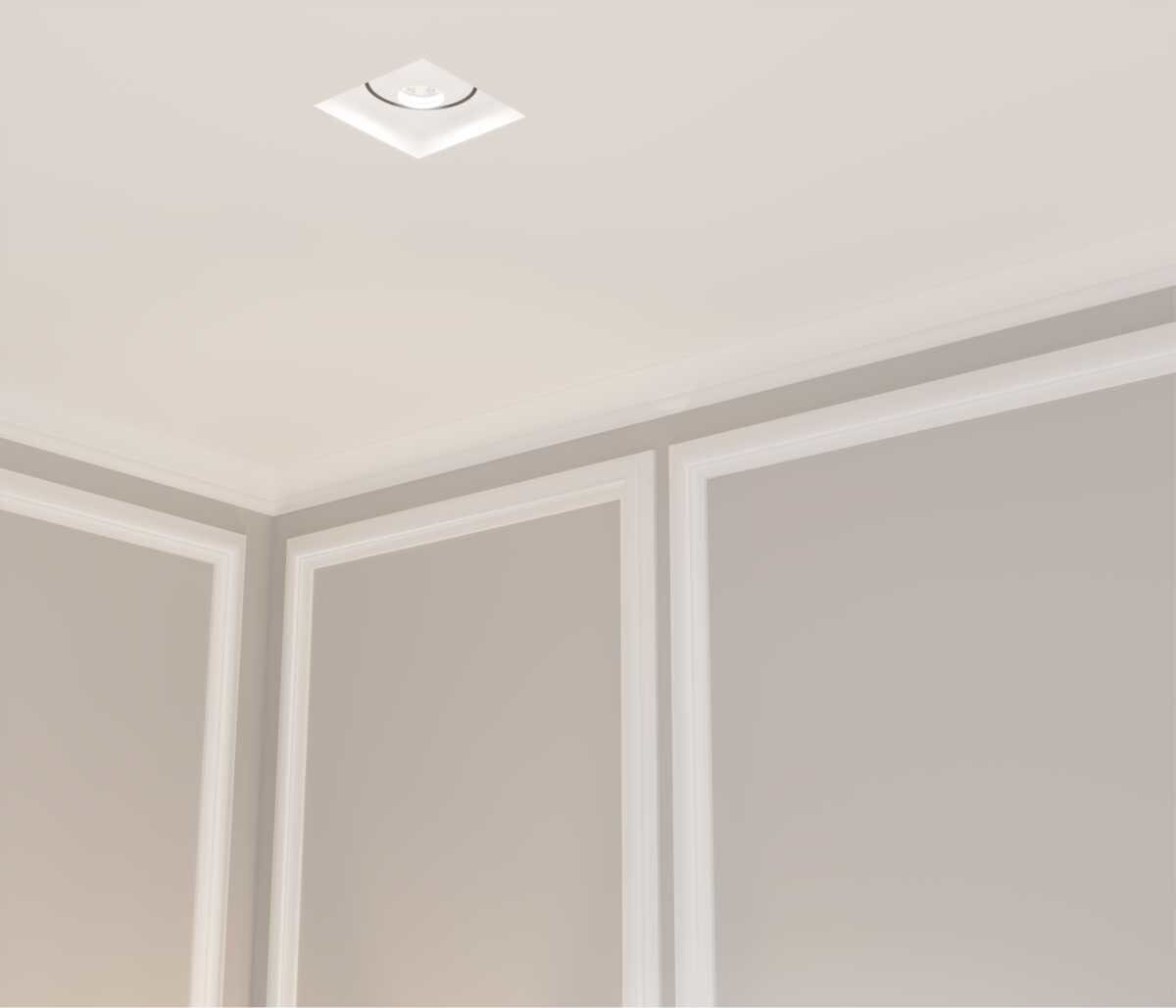 Молдинг под покраску Cosca Decor MX002 2000×40×17 фото в интерьере