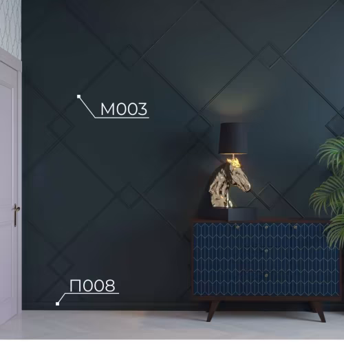 Молдинг под покраску Cosca Decor MX003 2000×19×8