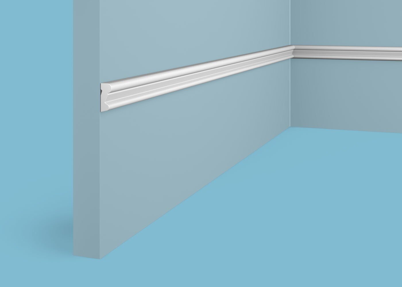 Молдинг под покраску Cosca Decor MX003 2000×19×8