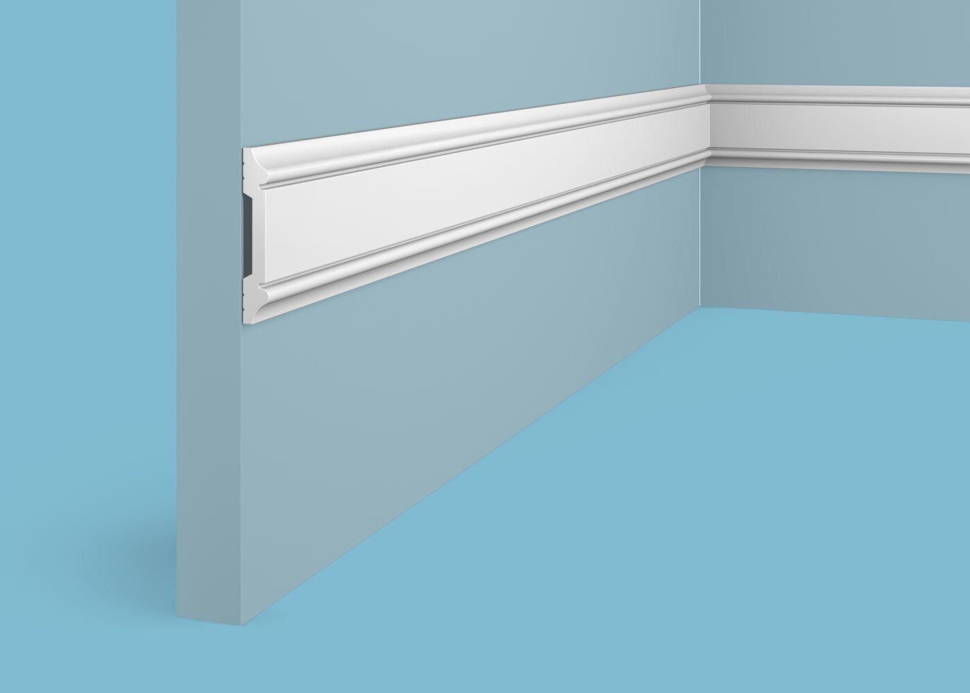 Молдинг под покраску Cosca Decor MX006 2000×48×8