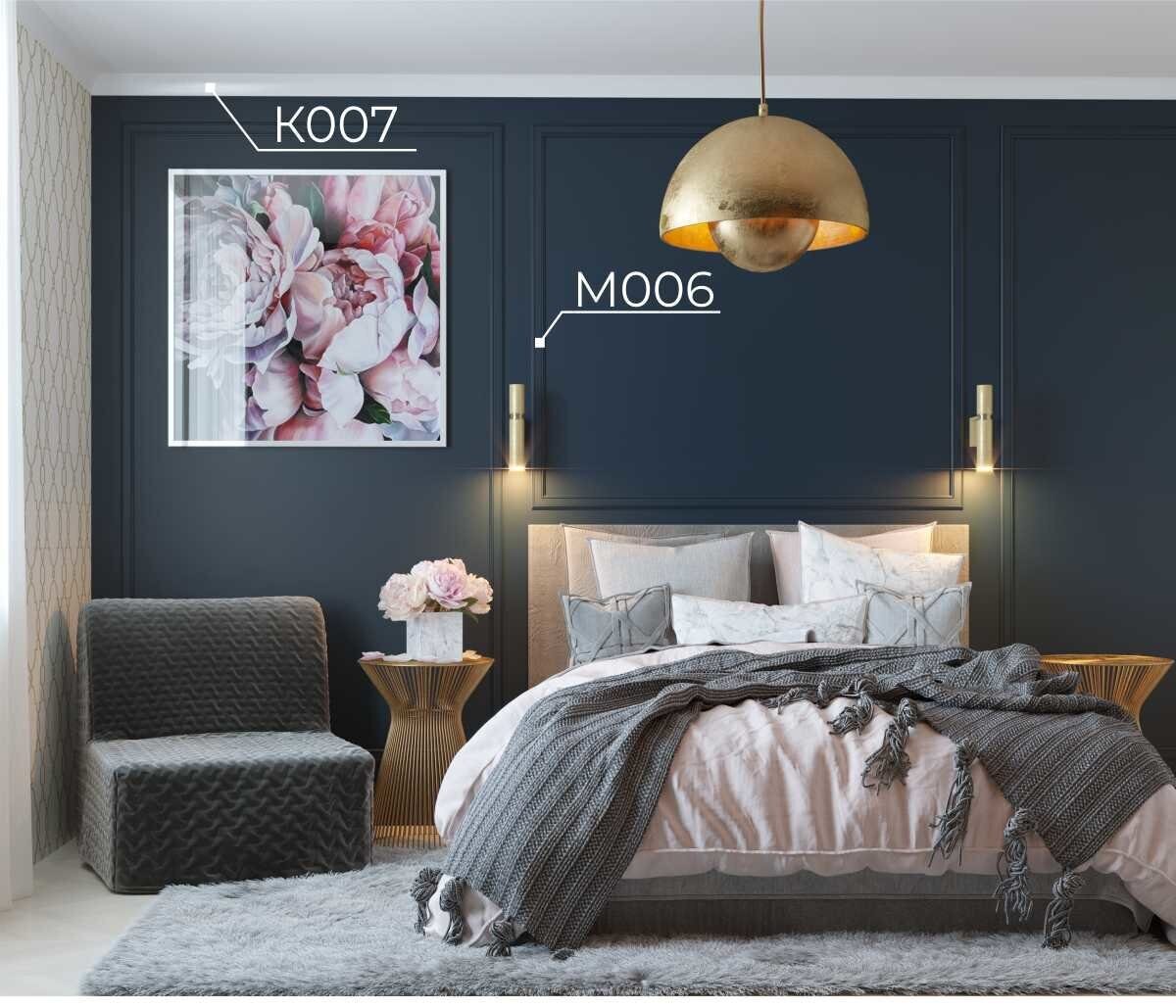 Молдинг под покраску Cosca Decor MX006 2000×48×8 фото в интерьере