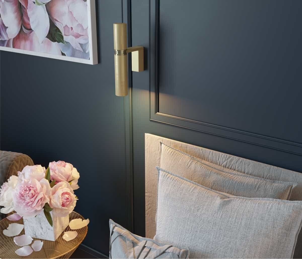 Молдинг под покраску Cosca Decor MX006 2000×48×8 фото в интерьере