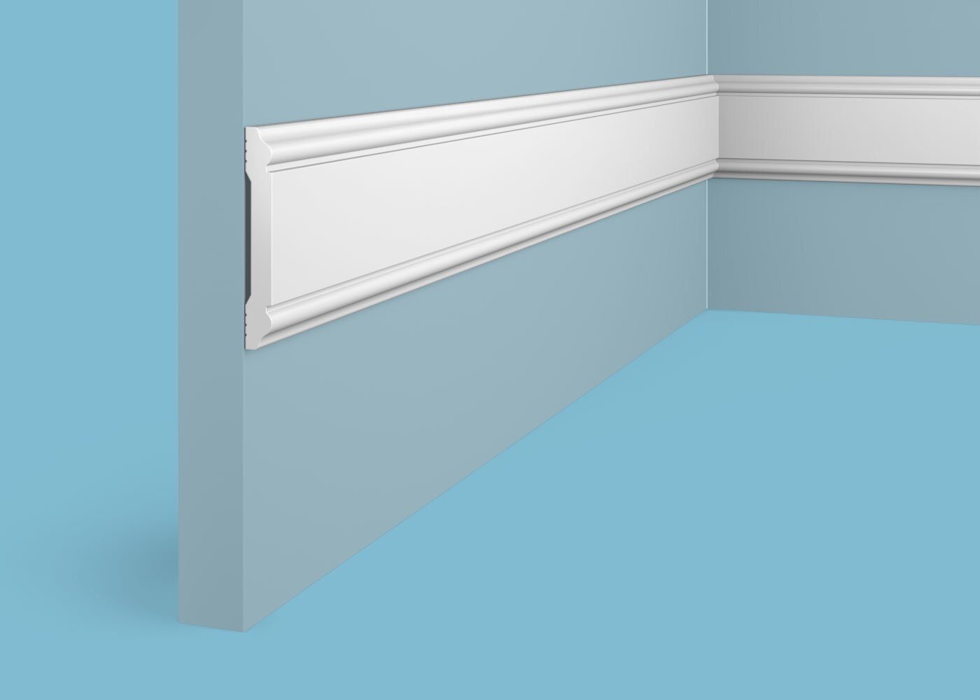 Молдинг под покраску Cosca Decor MX008 2000×60×8