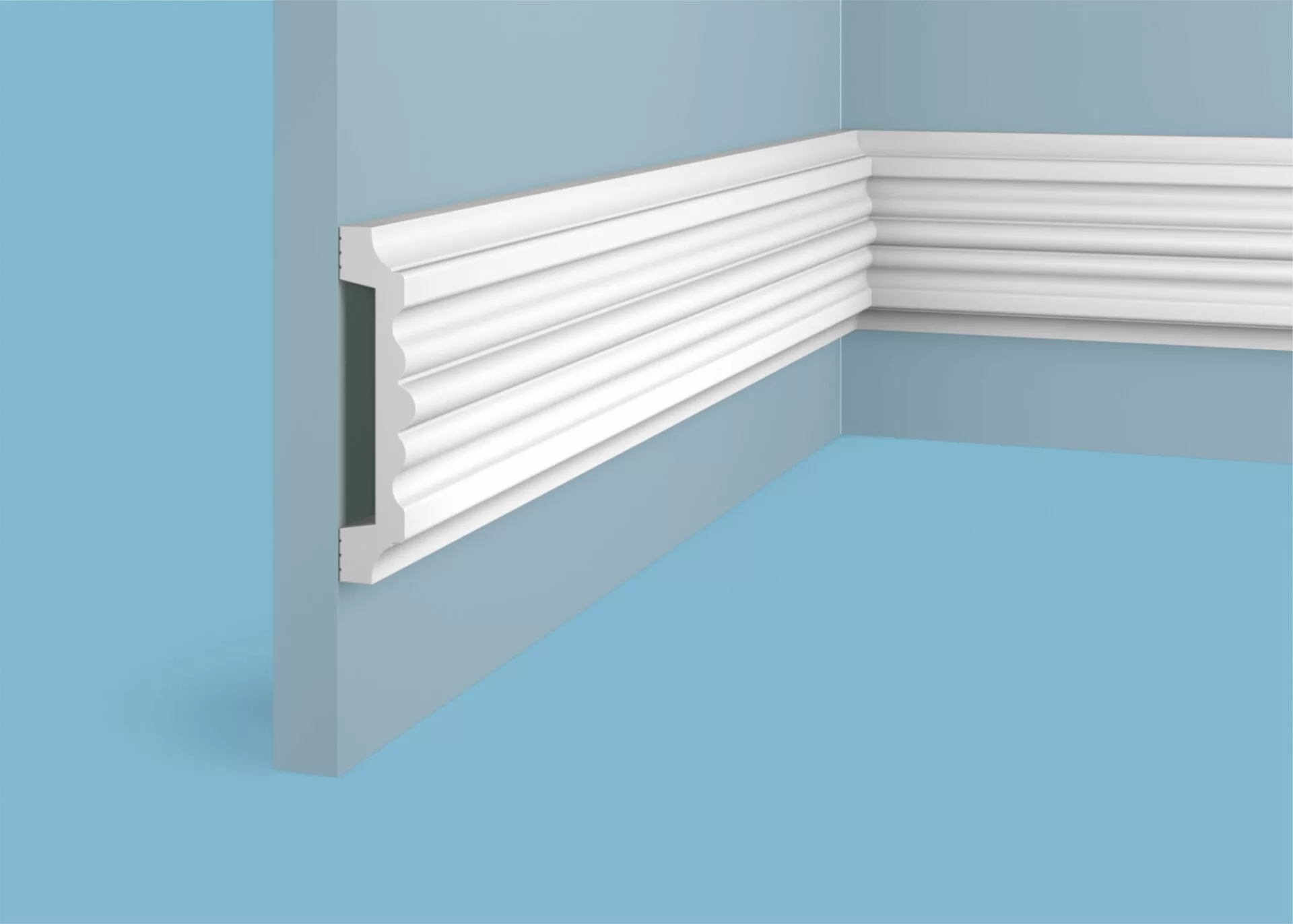 Молдинг под покраску Cosca Decor MX021 2000×99×23