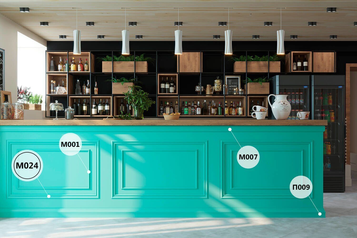 Молдинг под покраску Cosca Decor MX024 2000×58×19 фото в интерьере