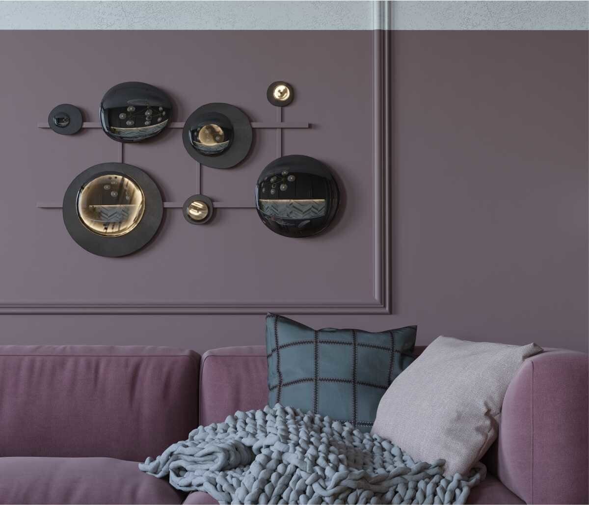 Молдинг под покраску Cosca Decor MX024 2000×58×19 фото в интерьере