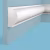 Молдинг под покраску Cosca Decor MX040 2000×15×8