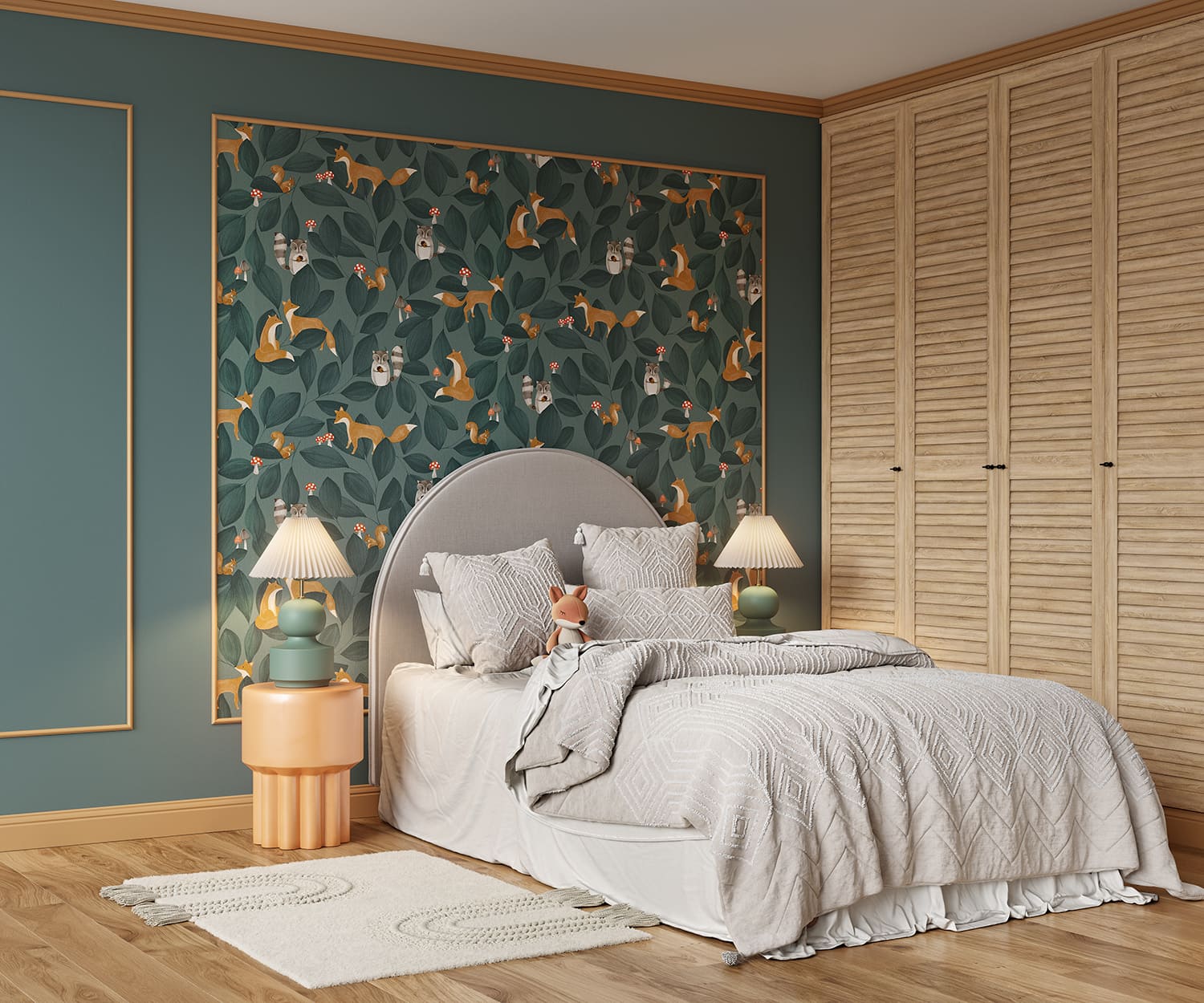 Молдинг под покраску Cosca Decor MX042 2000×30×12 фото в интерьере