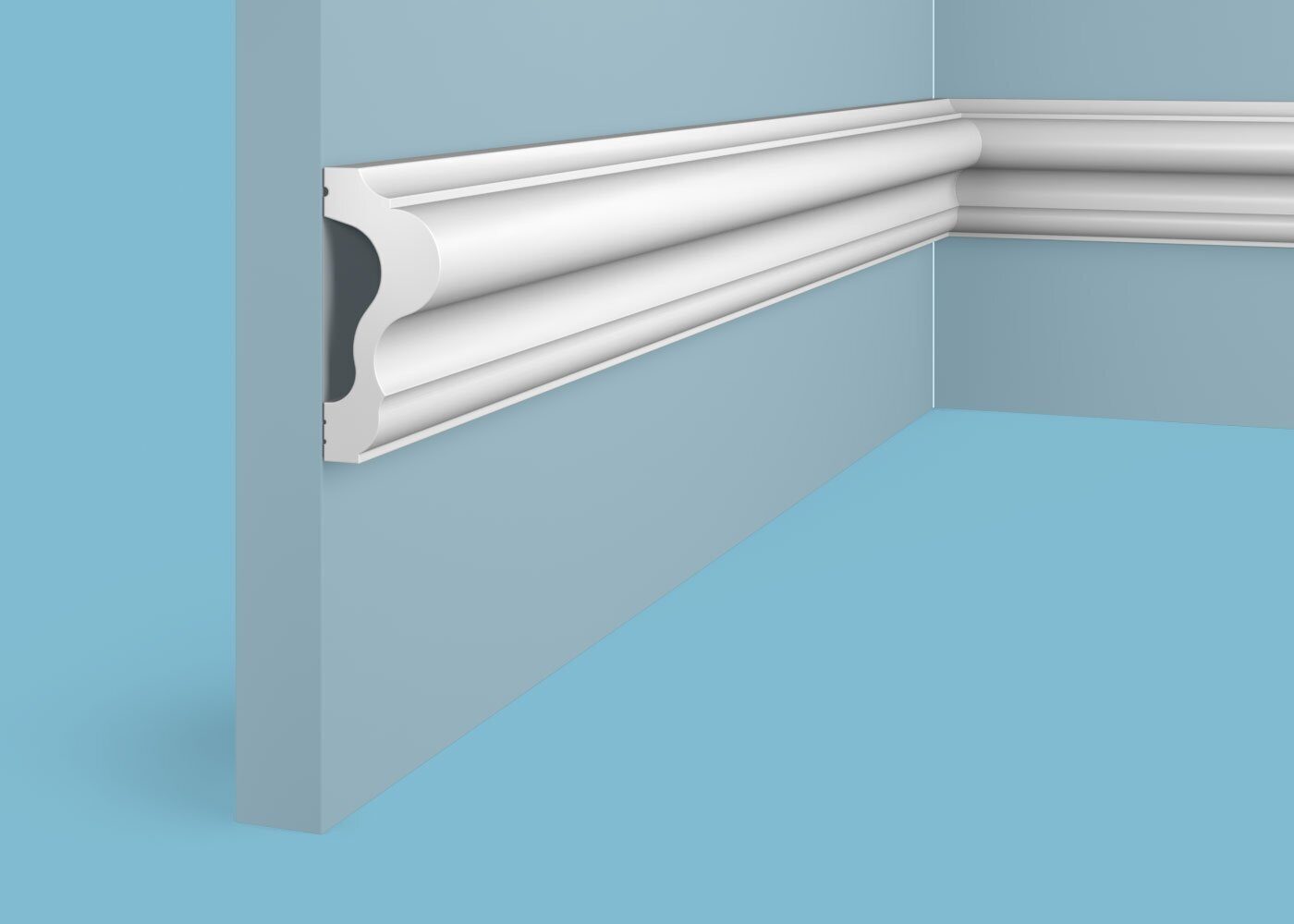 Молдинг под покраску Cosca Decor MX044 2000×60×26