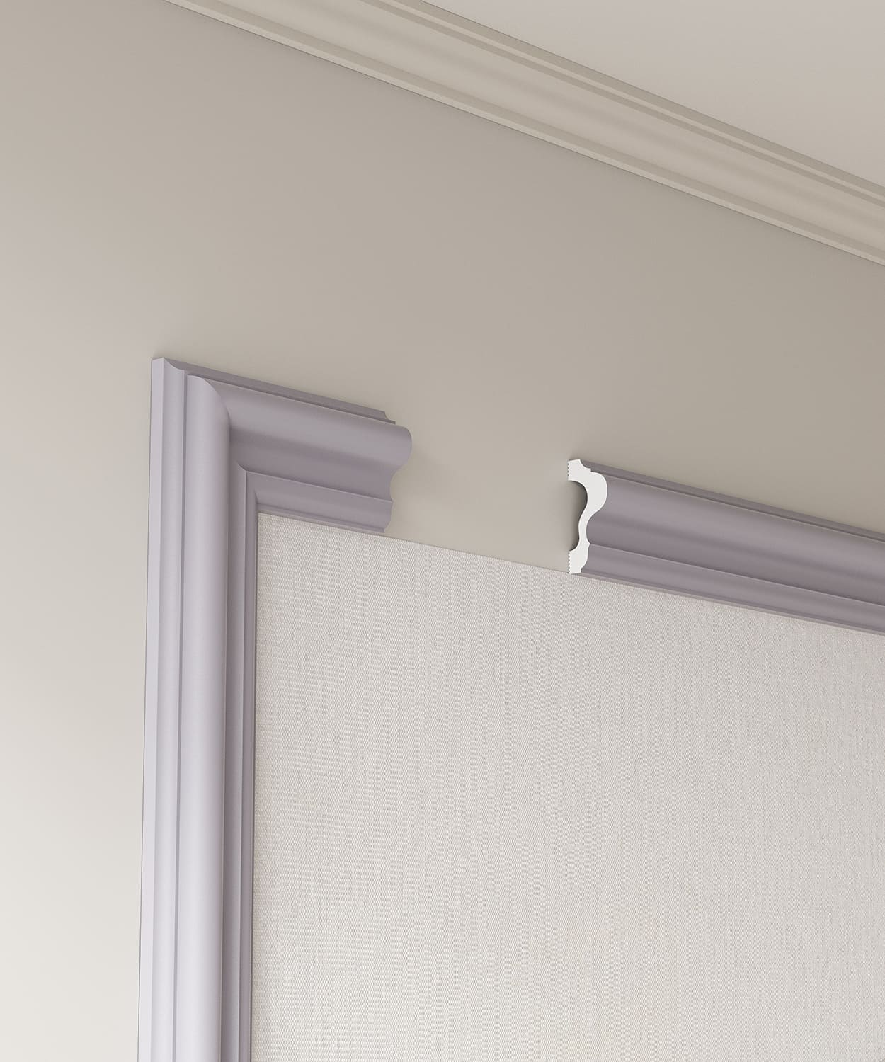 Молдинг под покраску Cosca Decor MX044 2000×60×26 фото в интерьере