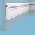 Молдинг под покраску Cosca Decor MX045 2000×91×27