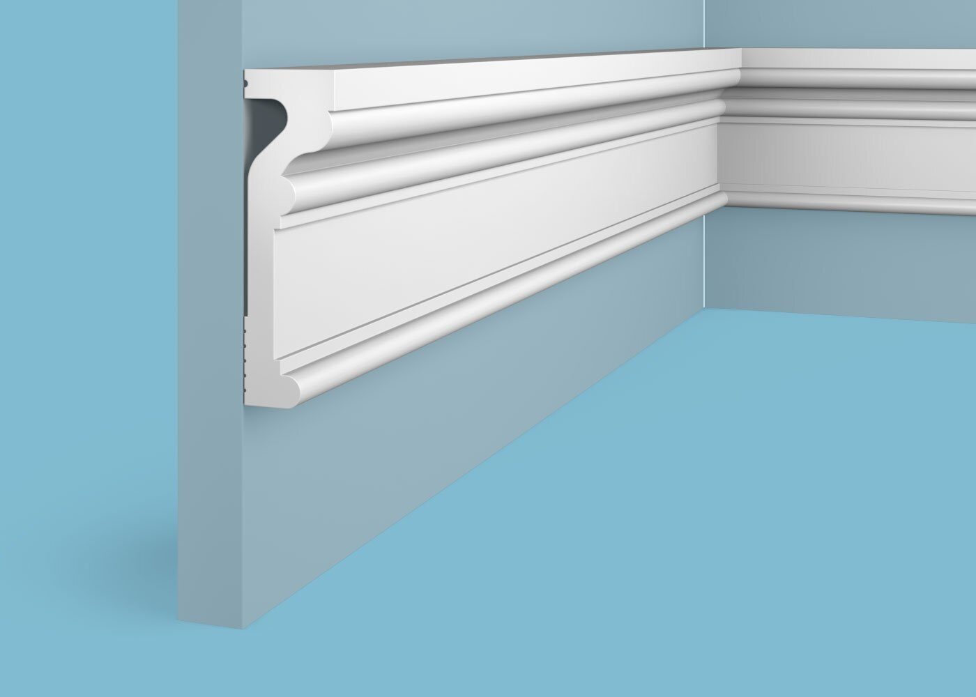 Молдинг под покраску Cosca Decor MX045 2000×91×27