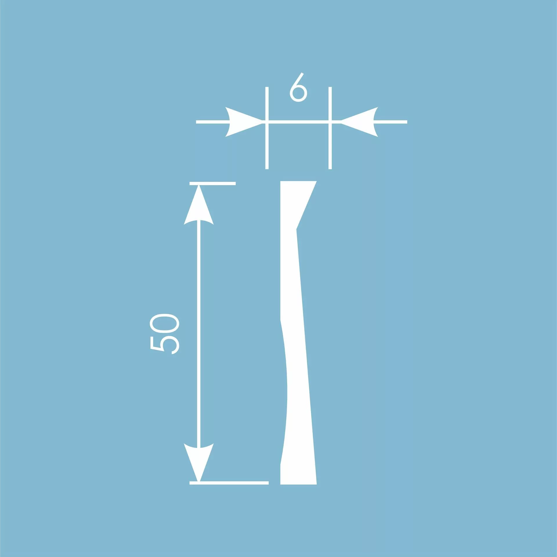 Молдинг под покраску Cosca Decor MX048 2000×50×6