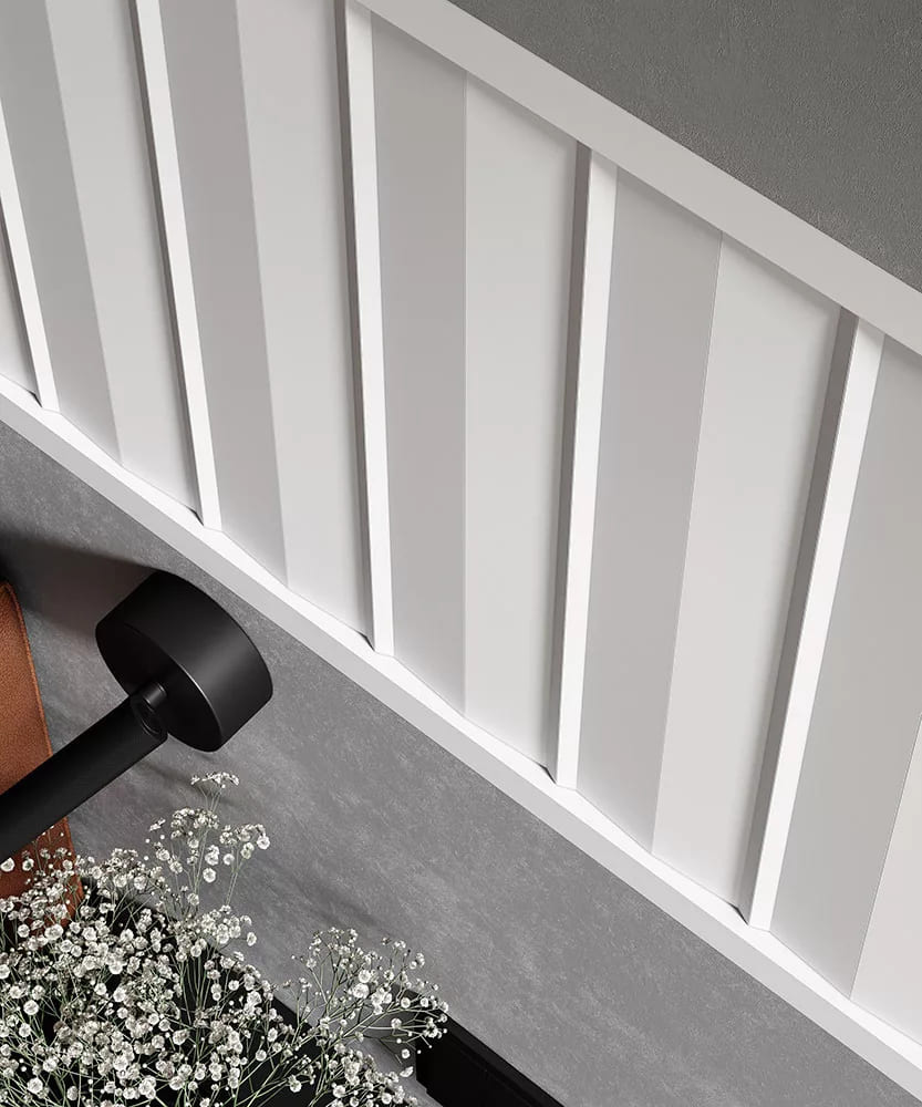 Молдинг под покраску Cosca Decor MX048 2000×50×6 фото в интерьере