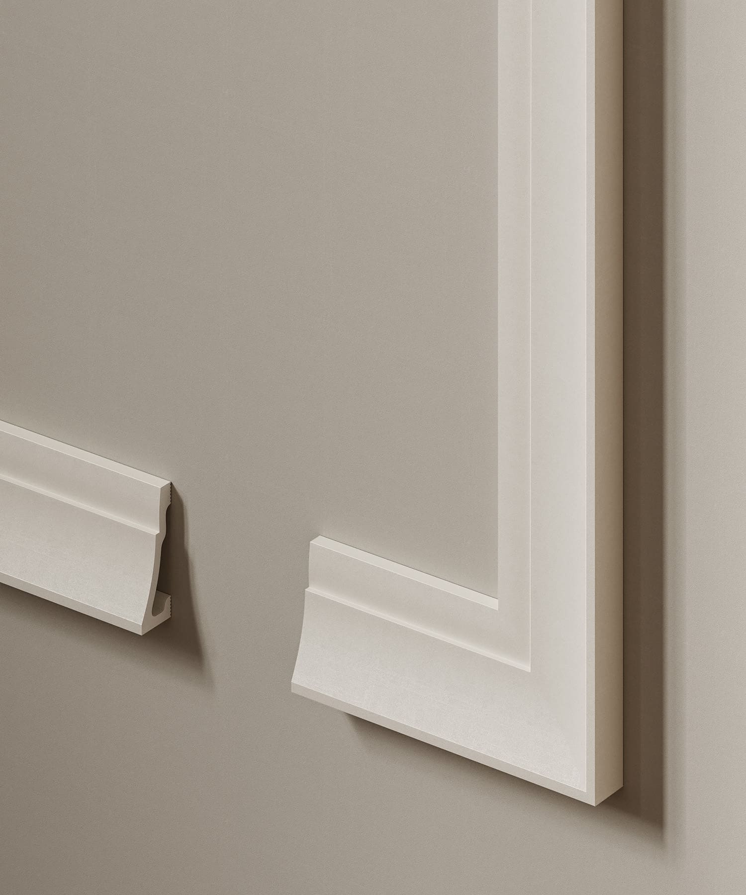 Молдинг под покраску Cosca Decor MX050 2000×65×22 фото в интерьере