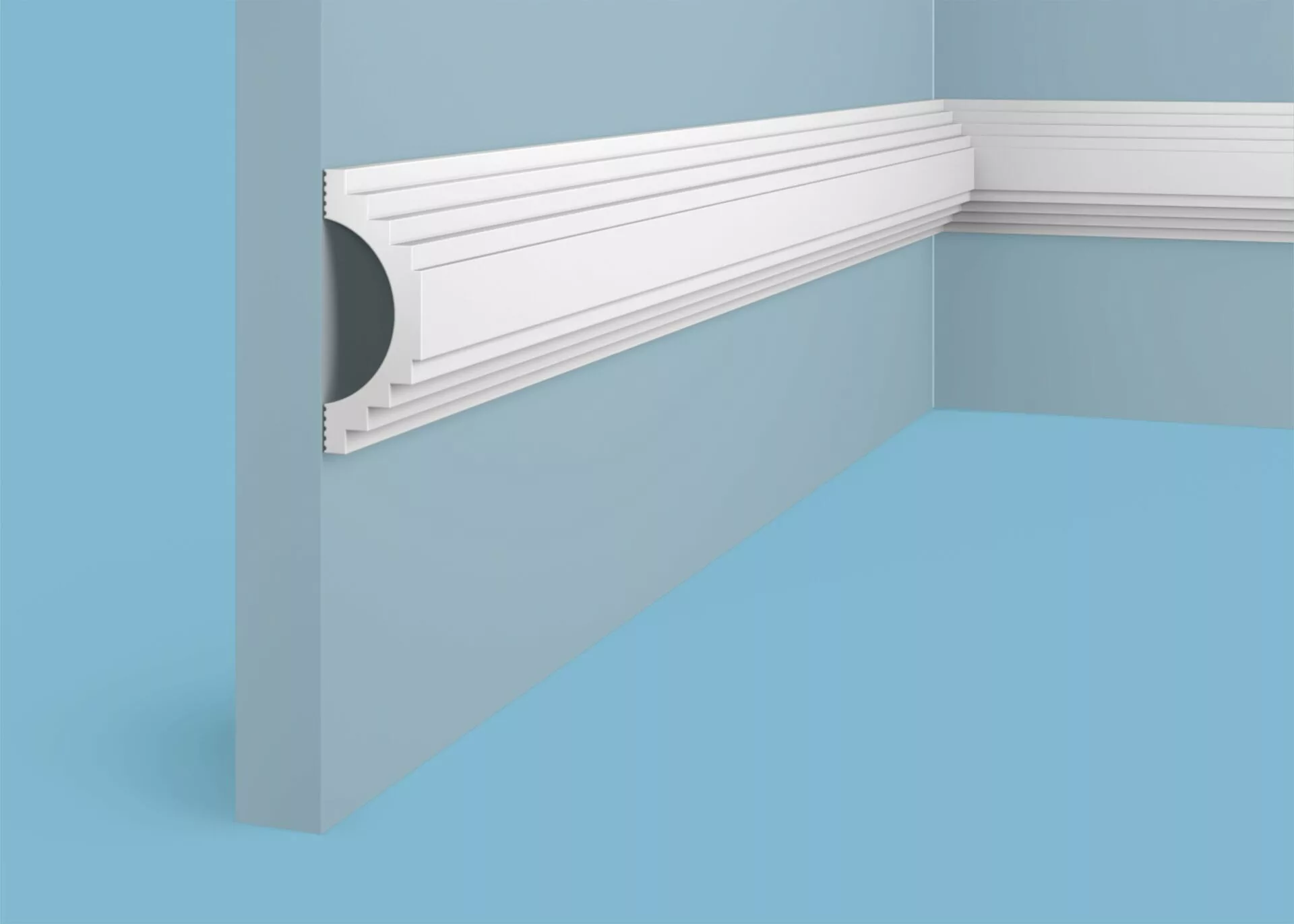 Молдинг под покраску Cosca Decor MX051 2000×58×22