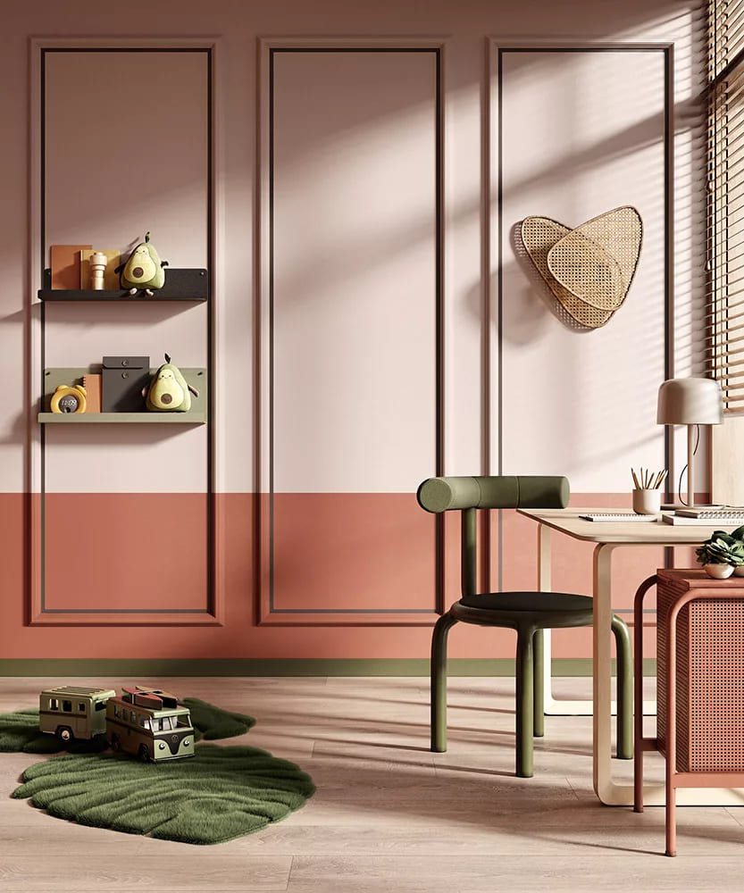 Молдинг под покраску Cosca Decor MX051 2000×58×22 фото в интерьере