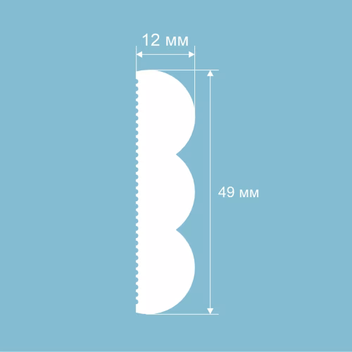 Молдинг под покраску Cosca Decor MX052 2000×49×12