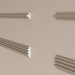 Молдинг под покраску Cosca Decor MX054 2000×18×12
