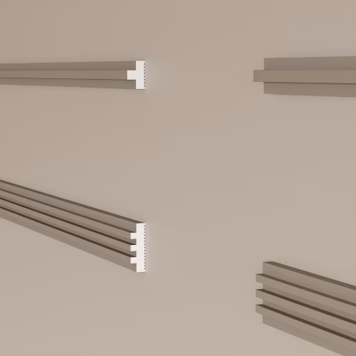 Молдинг под покраску Cosca Decor MX054 2000×18×12
