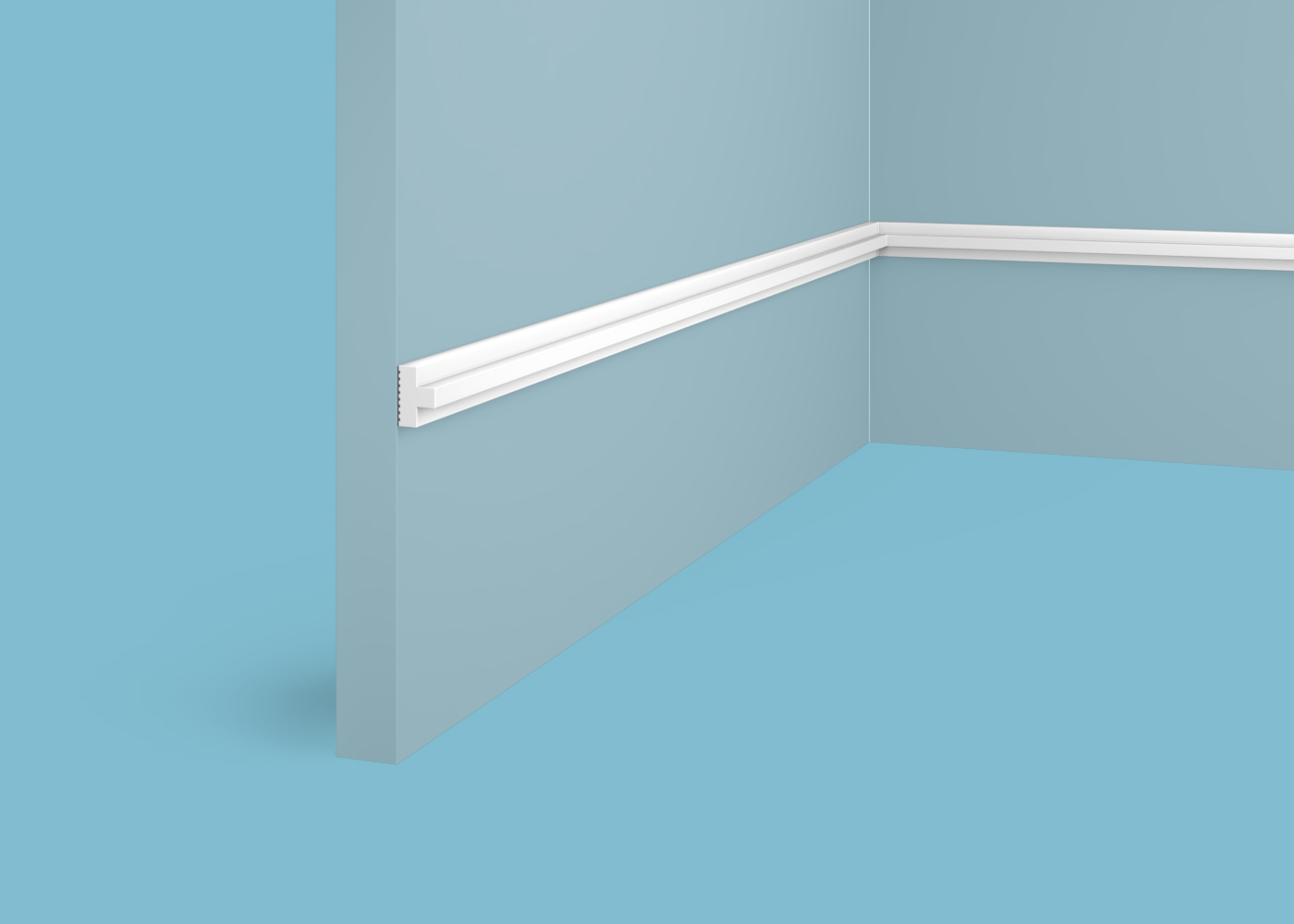 Молдинг под покраску Cosca Decor MX054 2000×18×12