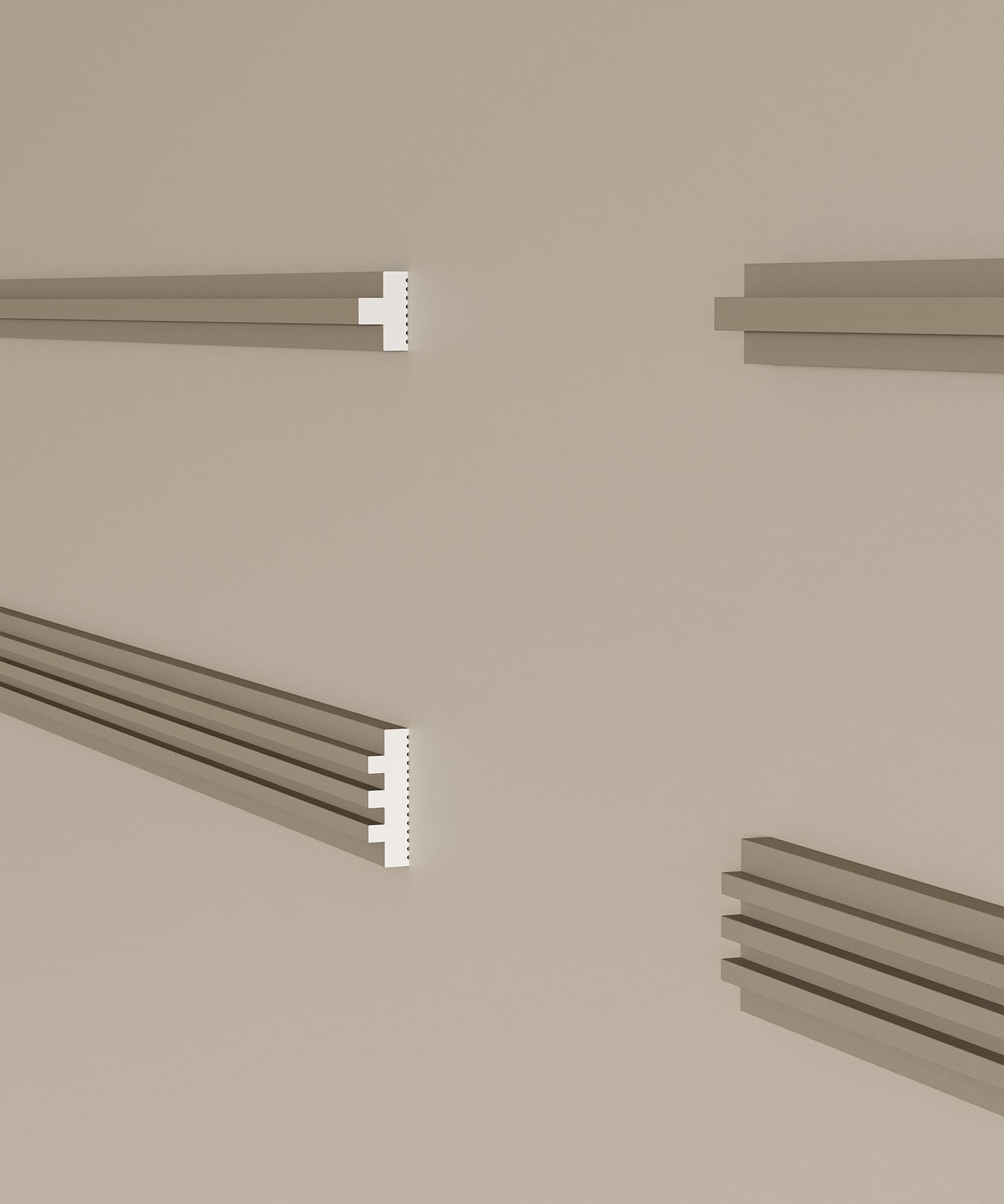 Молдинг под покраску Cosca Decor MX054 2000×18×12 фото в интерьере