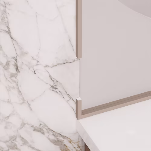 Рейка декоративная под покраску Cosca Decor RX013 2000×7×7