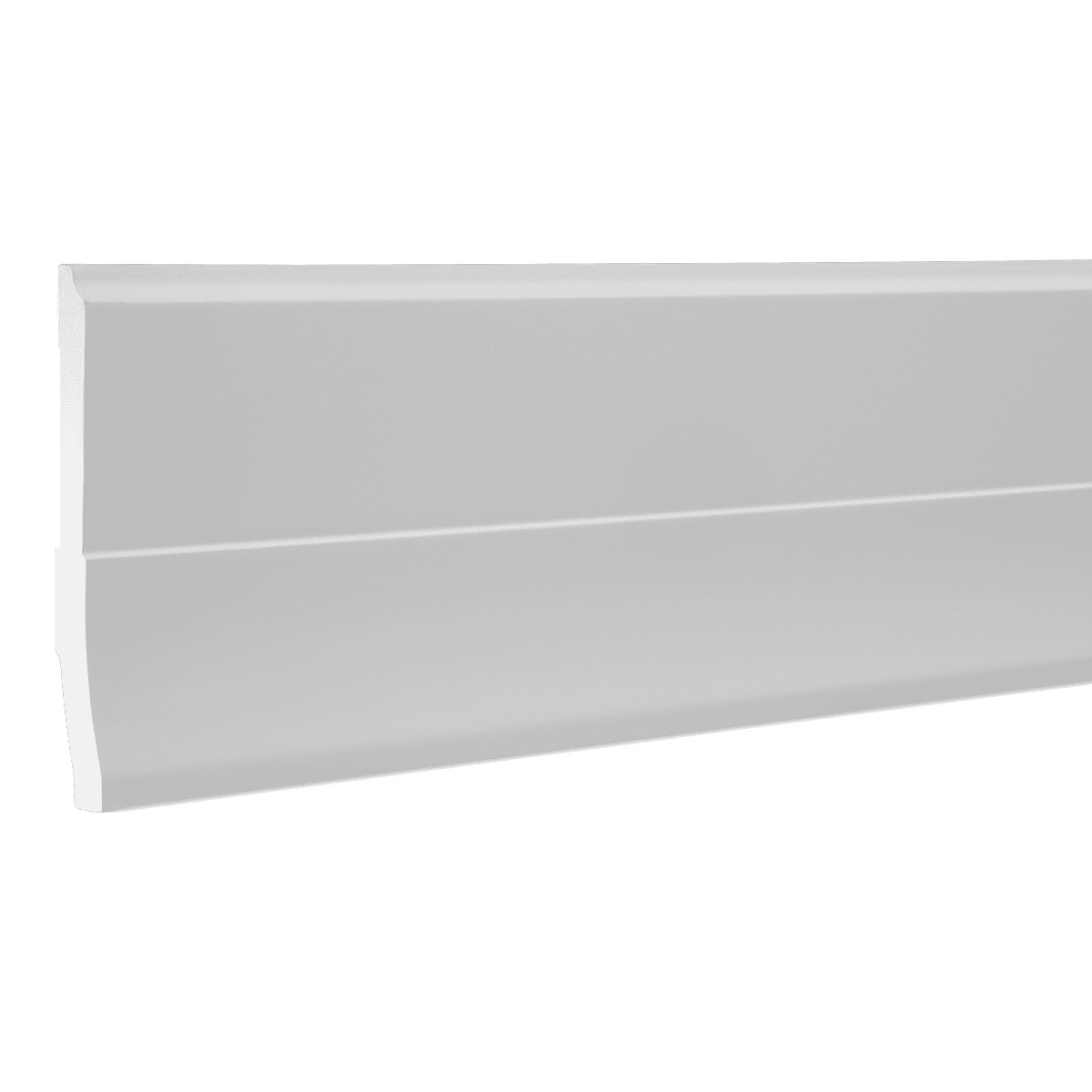 Плинтус под покраску Европласт 1.53.105 2000×160×25