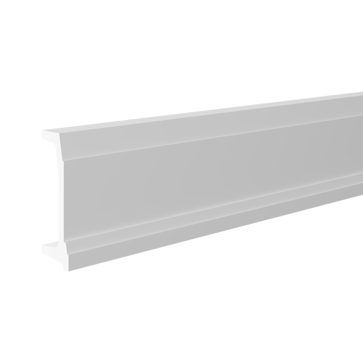 Плинтус под покраску Европласт 1.53.807 2000×160×53