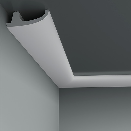 Плинтус под покраску с подсветкой Европласт 6.53.701 2000×90×31 фото в интерьере Плинтус под покраску с подсветкой Европласт 6.53.701 2000×90×31 фото в интерьере