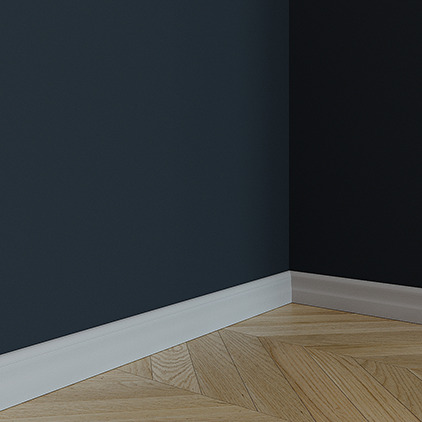 Плинтус под покраску Европласт 6.53.801 2000×60×15 фото в интерьере