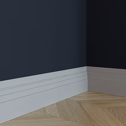 Плинтус под покраску Европласт 6.53.802 2000×160×25