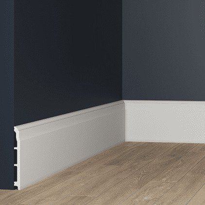 Плинтус под покраску Европласт 6.53.804 2000×150×15