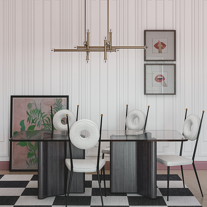 Плинтус под покраску Европласт 6.53.804 2000×150×15 фото в интерьере