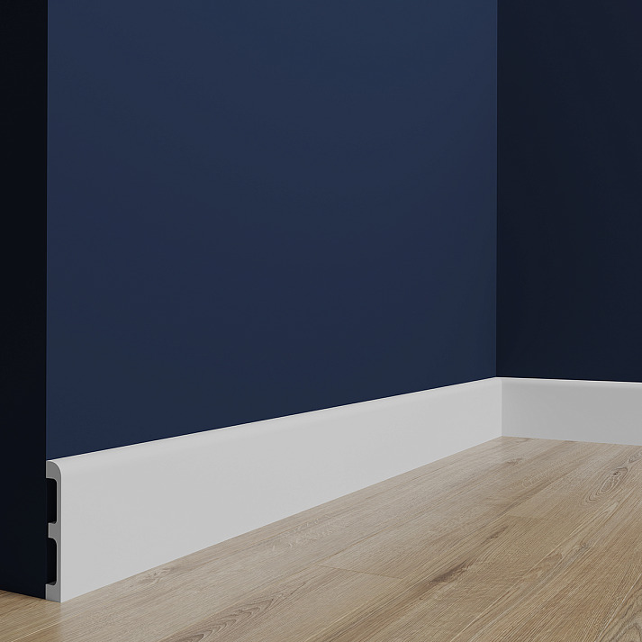 Плинтус под покраску Европласт U.6.53.121 2000×100×15