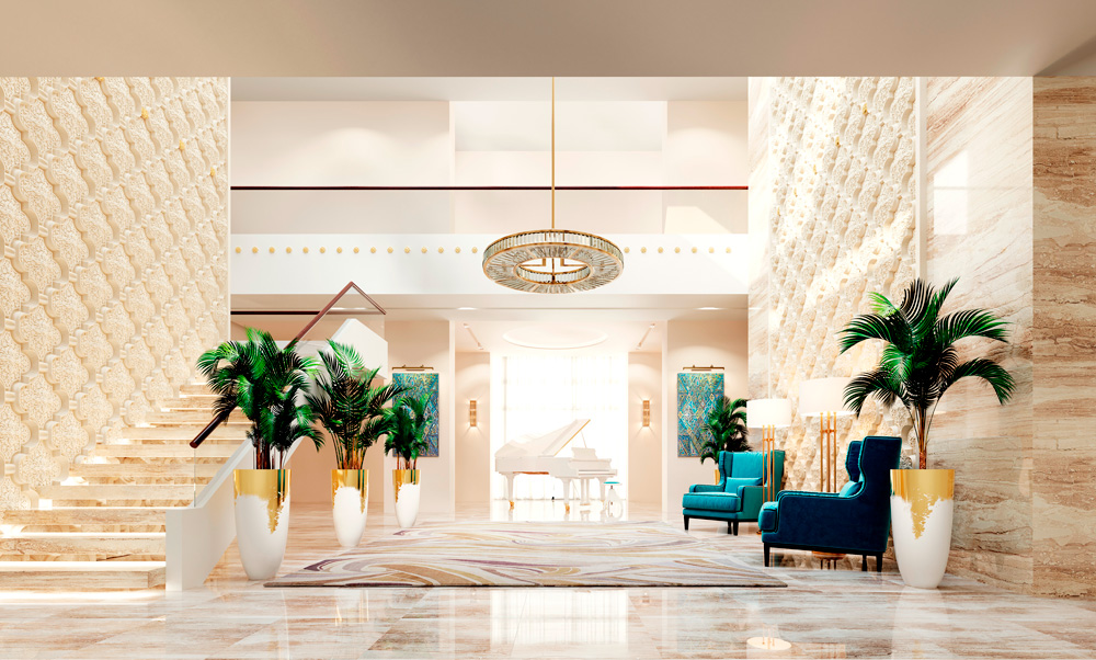 Стеновая панель под покраску Европласт 1.59.503 499×498×60 фото в интерьере