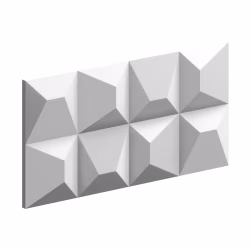 Стеновая панель 3D под покраску Европласт По 0.25 1.59.902 450×225×23