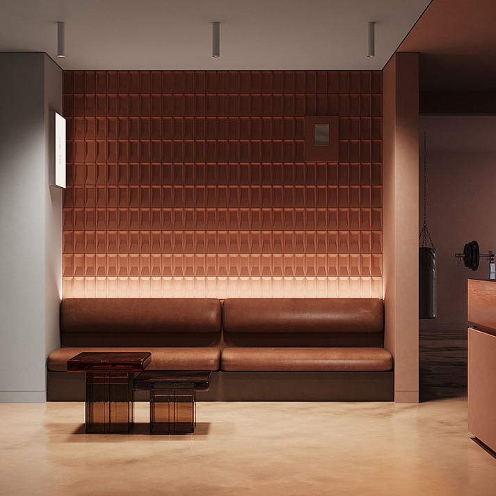 Стеновая панель под покраску Европласт Окна 1.59.903 416×416×30 фото в интерьере